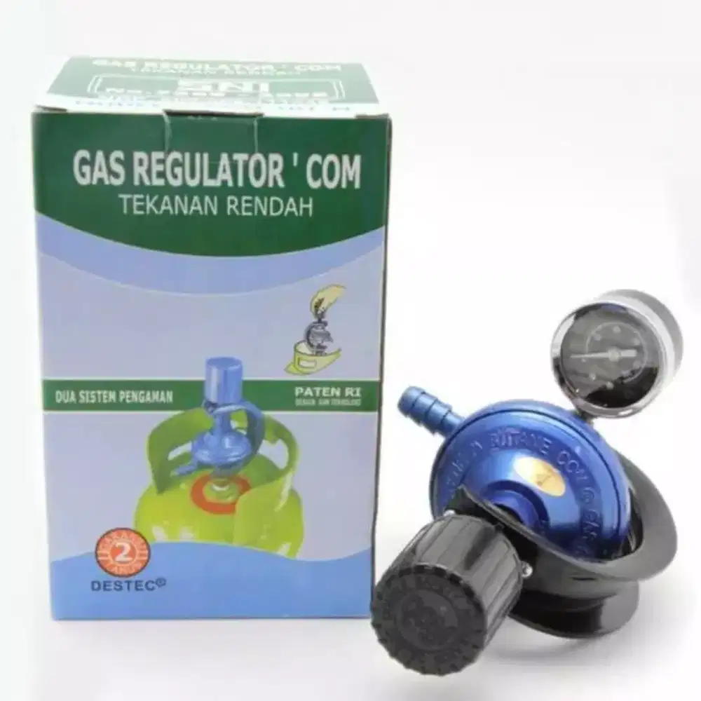 Regulator Otomatis Gas LPG + Pengaman Destec 201M