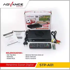 STB  ADVANCE STP A01 Receiver TV DIGITAL Set Top Box DVB T2 Tuner WIFI