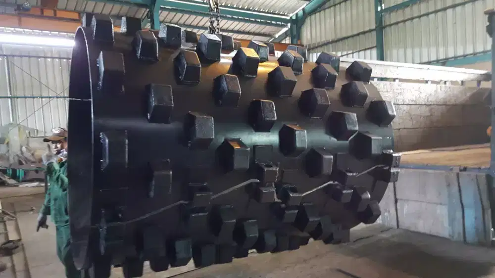 Drum PadFoot semua Merk Vibro JCB SAKAI DYNAPAC VOLVO BOMAG XCMG DLL