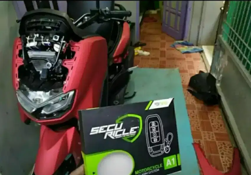 Jasa pasang alarm motor/mobil antimaling/begal