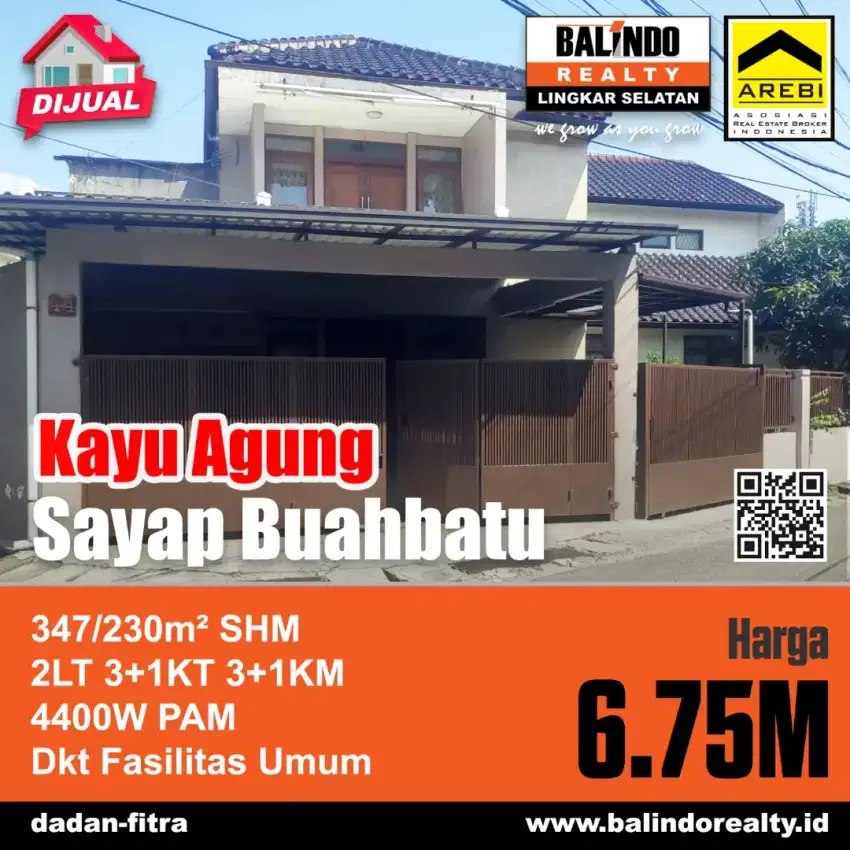 Rumah  Tengah Kota  Turangga Buah Batu Bandung