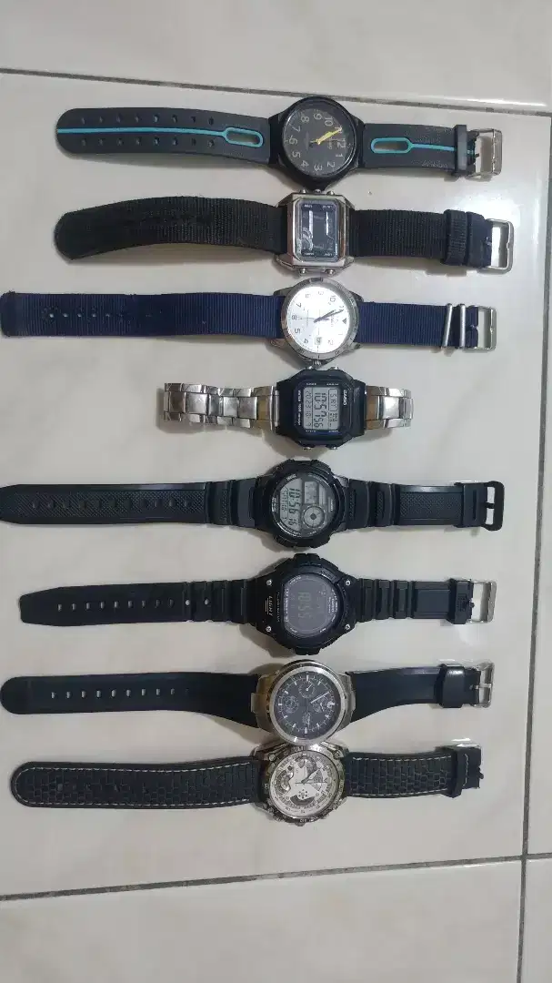 Jam Casio dan Swatch Borongan