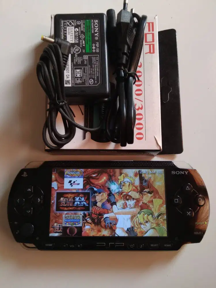 PSP Fat tebel awet bandel Memory 8gb Fullgame Plus Cassan No Mines