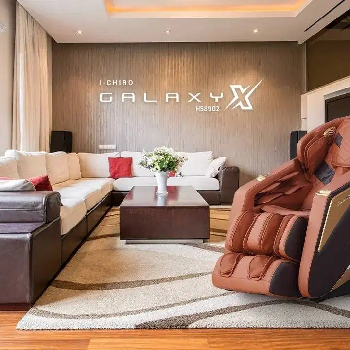 KURSI PIJAT ADVANCE | ICHIRO GALAXY X OMEGA BROWN | HS8902