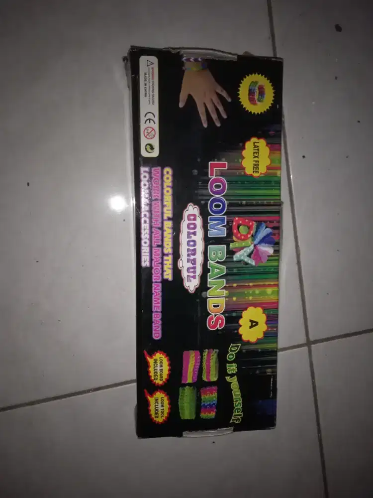 Loom band colorful edition