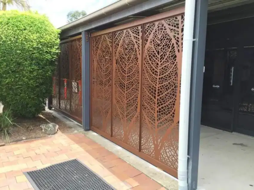 Termurah Fasade Sunshade Motif Custom CNC Laser Cutting Metal