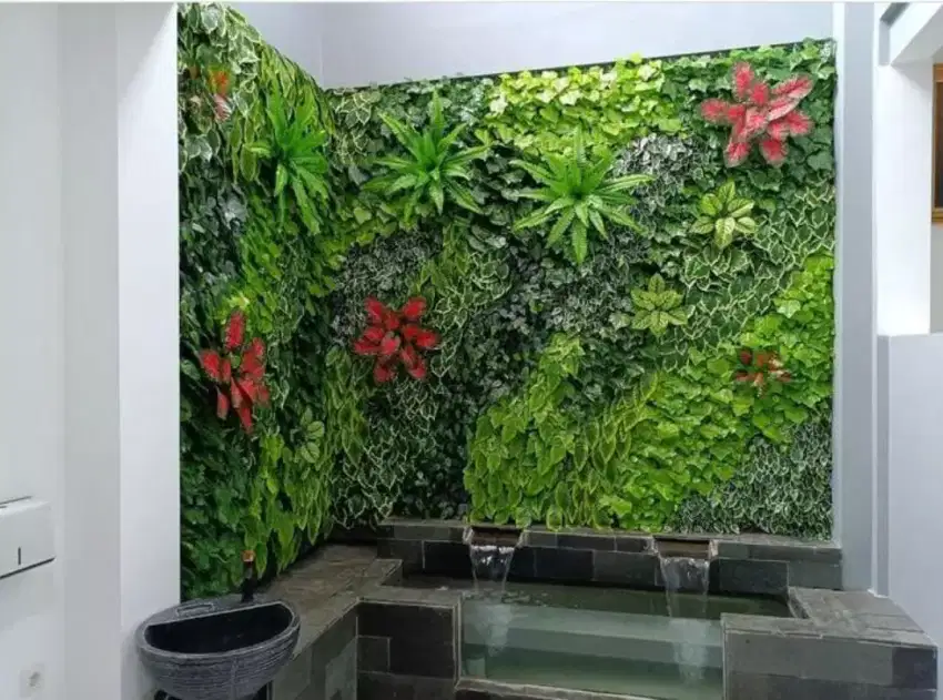 Tukang taman vertical garden sintetis