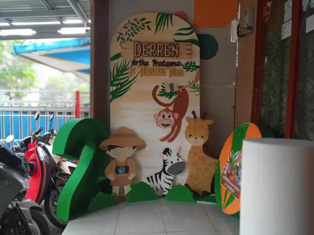 Dekorasi Styrofoam utk ultah