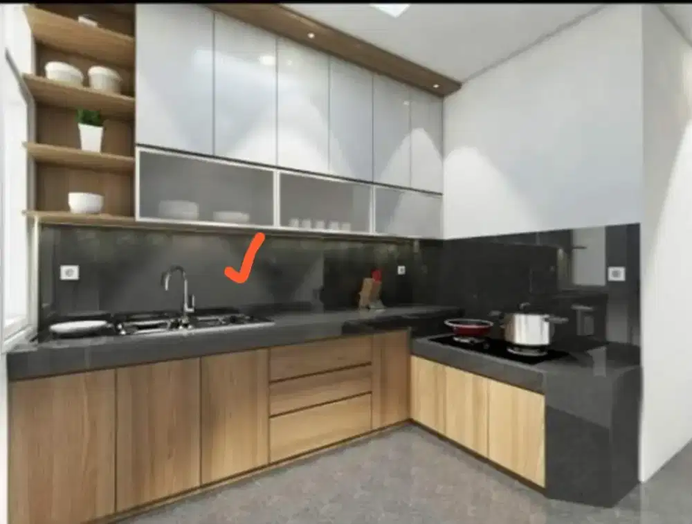 Kitchen set PVC Anti Rayap dan Anti Air