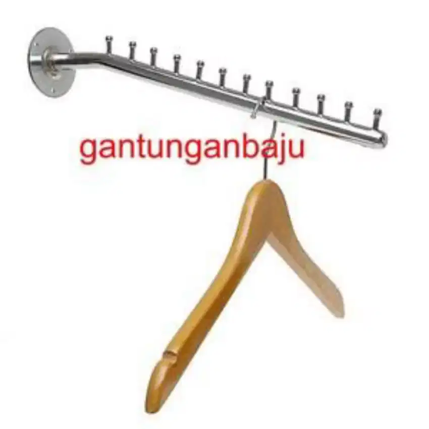 Gantungan Hanger Dinding, Free Baut & Fishernya