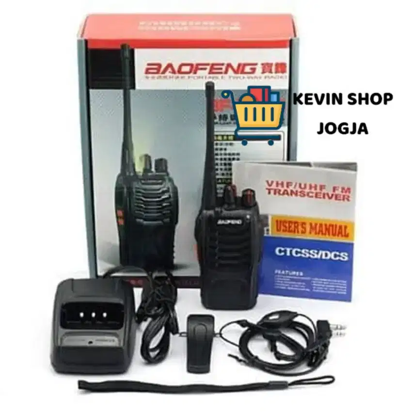 ht BaoFeng 888s 1 unit (bisa jarak 1 kilo)