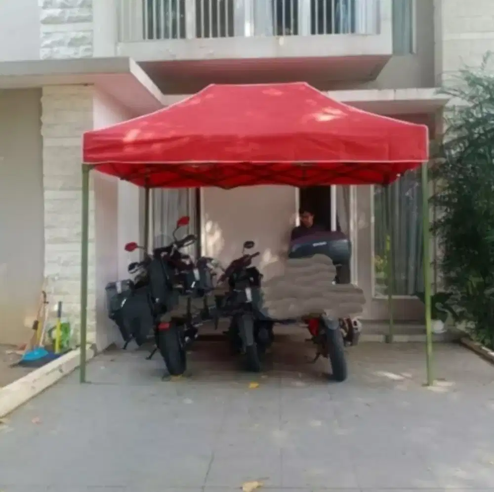 Tenda super premium  besi tebal