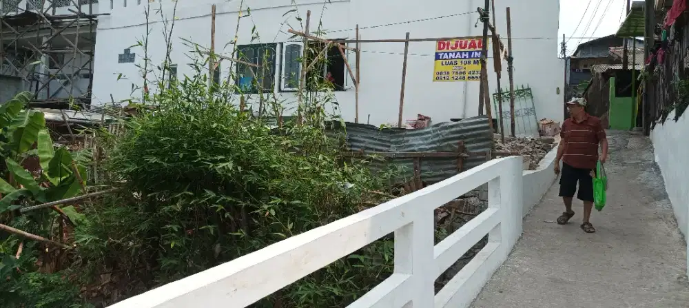 Dijual Tanah seluas 108 m2 SHM tanpa perantara