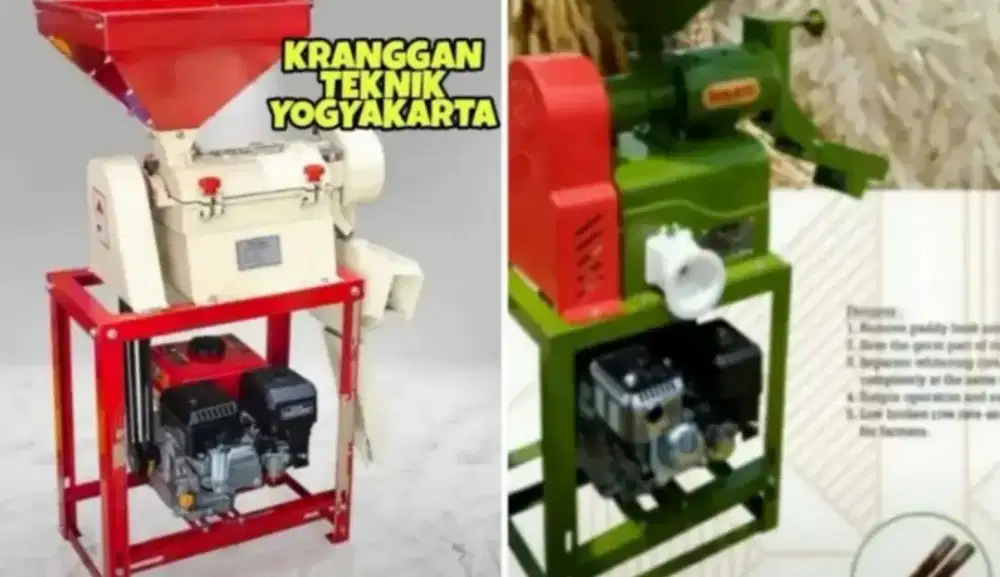 (KRANGGAN TEKNIK)mesin poles padi beras gilingan padi paddy polisher