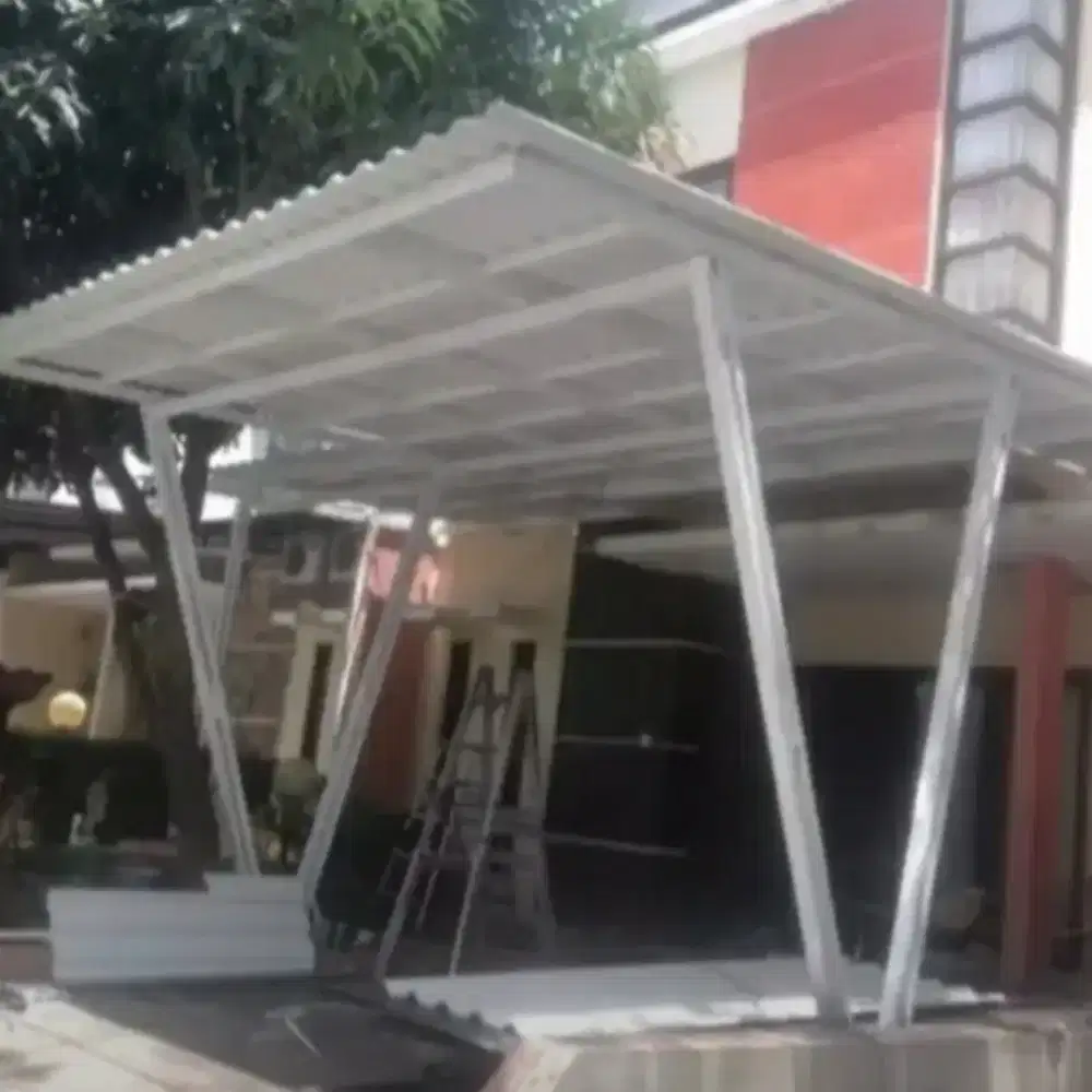 Kanopi alderon double layer tahan lama dan