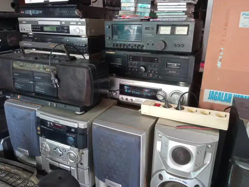 Audio jadul semua merk bisa pilih keadaan normal