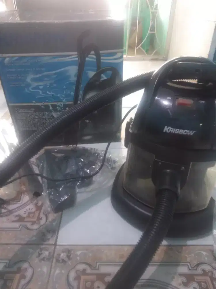 Vacum cleaner Krisbow daya hisap kuat stenles Lkp