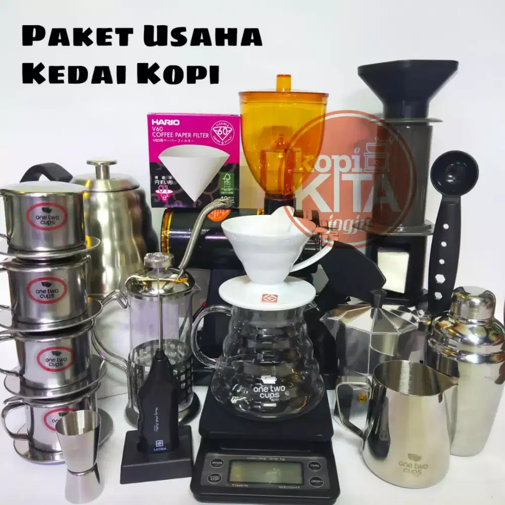 Paket usaha kedai kopi