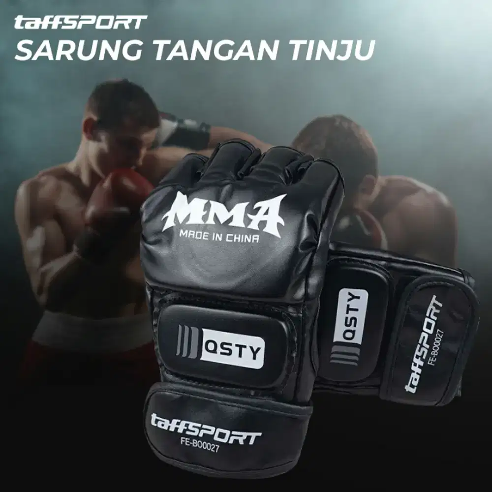 Taffsport sarung tinju MMA ufc boxing muay thai leather glove