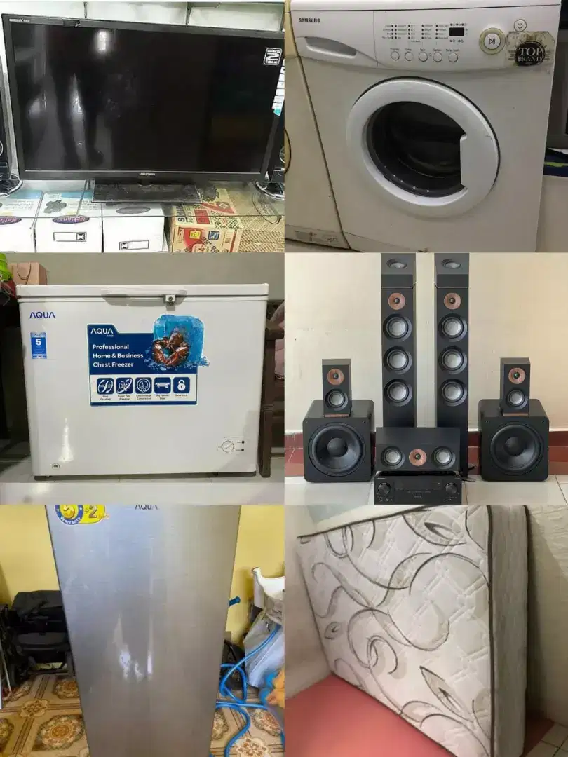 Kami Borong Barkas Mesin Cuci Kulkas Freezer Sofa Springbed TV Dll