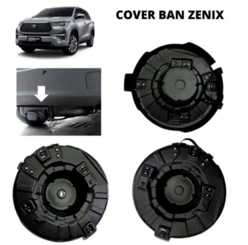 Cover ban serep cadangan ZENIX innova