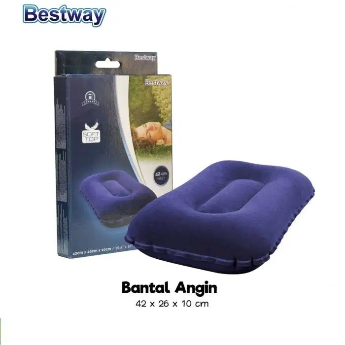 Bantal Angin Tiup Merk Bestway Untuk Camping - #IRone