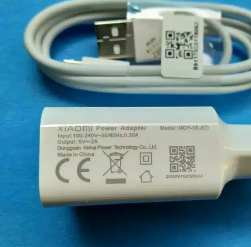 Charger + Kabel Redmi 3/4/5/6/7 ORIGINAL 100% FAST CHARGE 2A Garansi