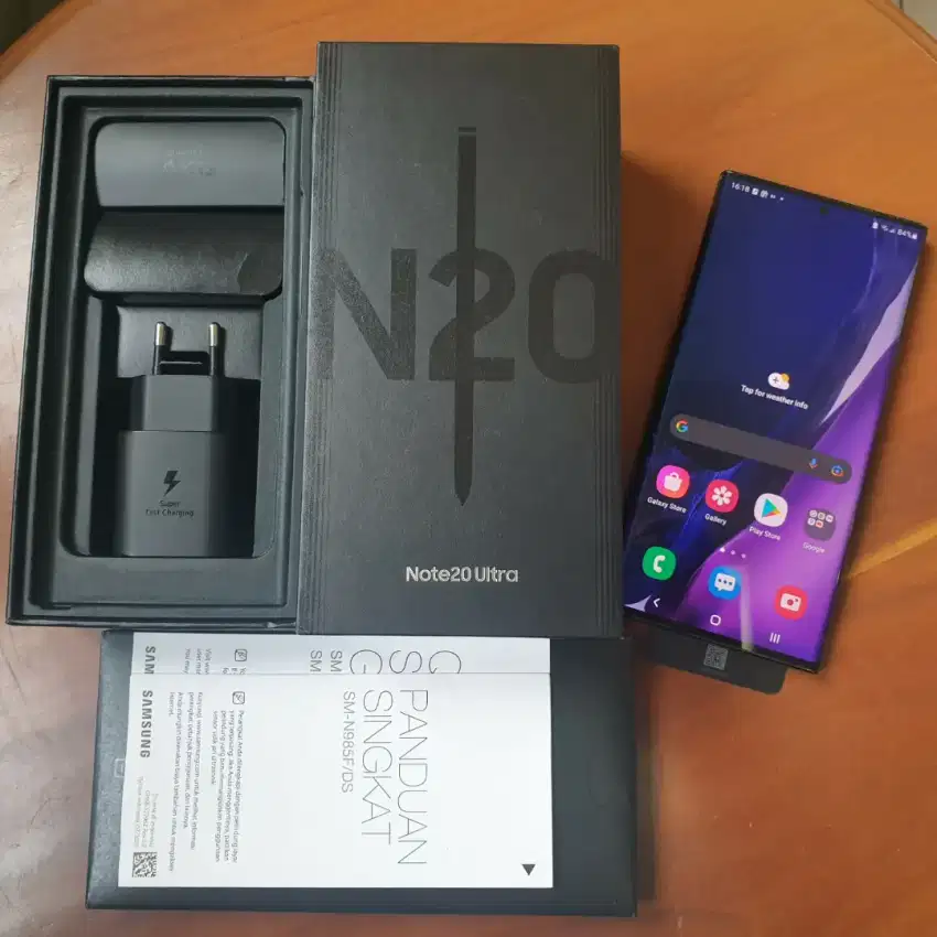 Samsung Galaxy Note 20 Ultra 5G 12/512 Langka SEIN Resmi Fullset Ori