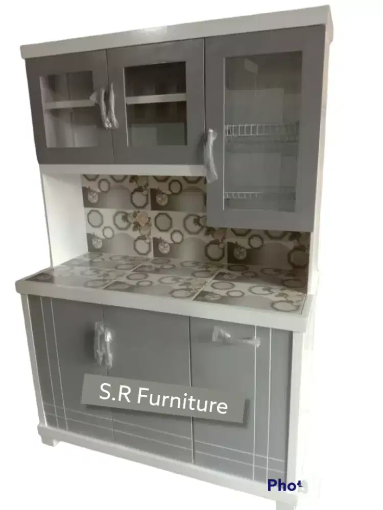 Lemari Dapur/Rak piring 3 pintu