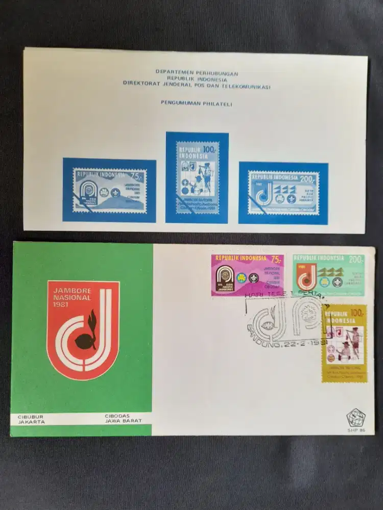 Dijual perangko kuno indonesia