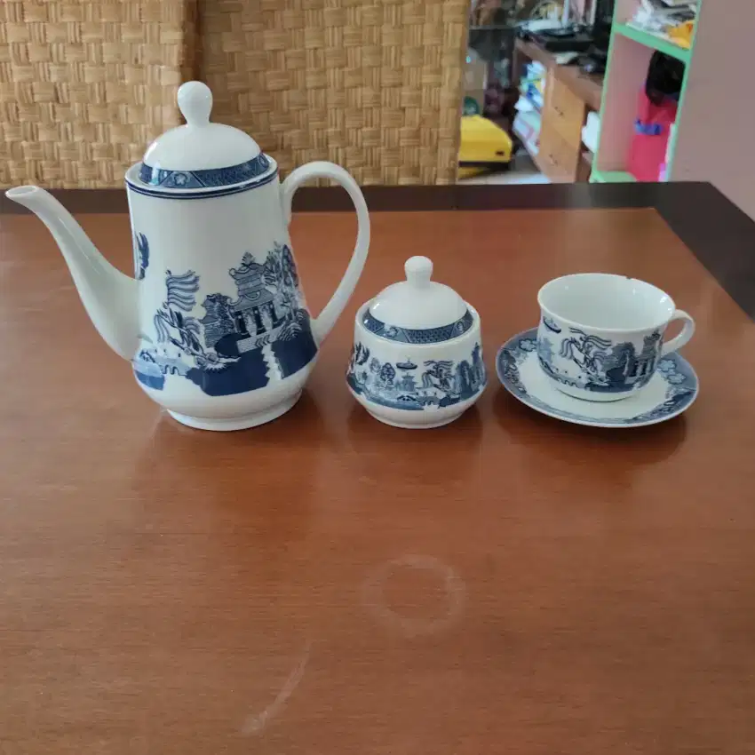 Teko kopi teko teh cangkir kopi cangkir teh sugarpot coffee pot teapot