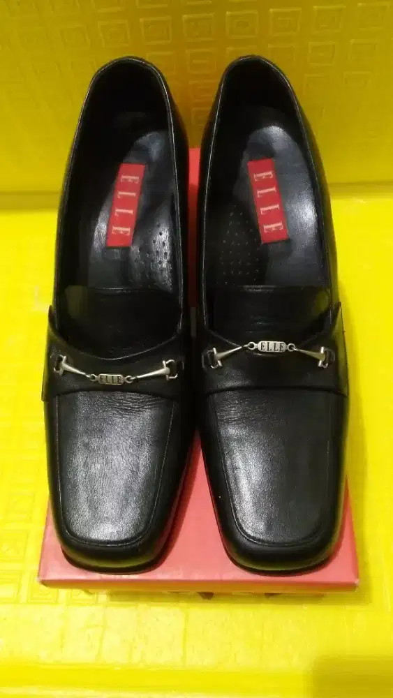 Elle Sepatu Pantofel Wanita#Sandal wedges Wanita