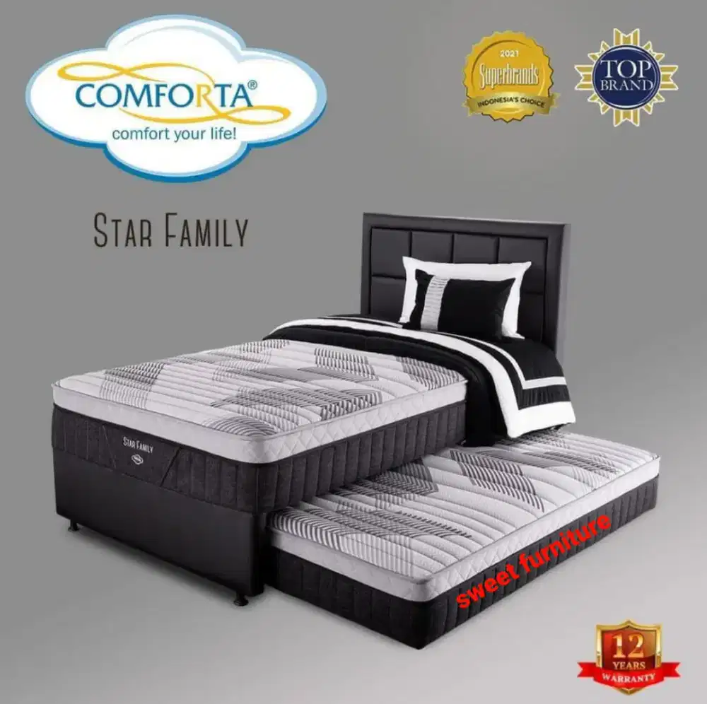 Bed dorong comforta star family