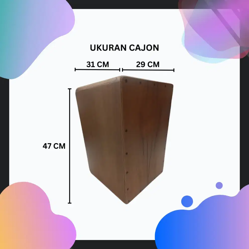 (NEGO) CAJON HOMEMADE POLOS