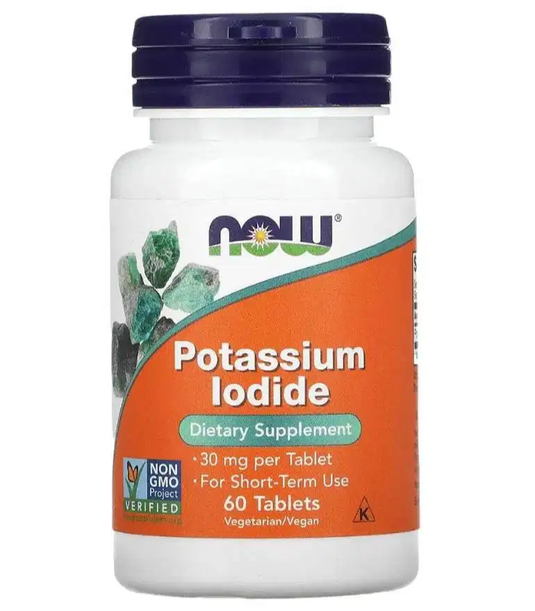 Potassium Iodide/Iodine for Anti Nuclear Radiation