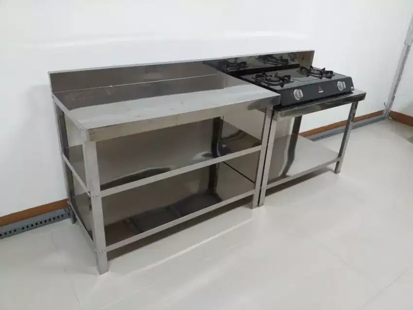 MEJA DAPUR STAINLESS