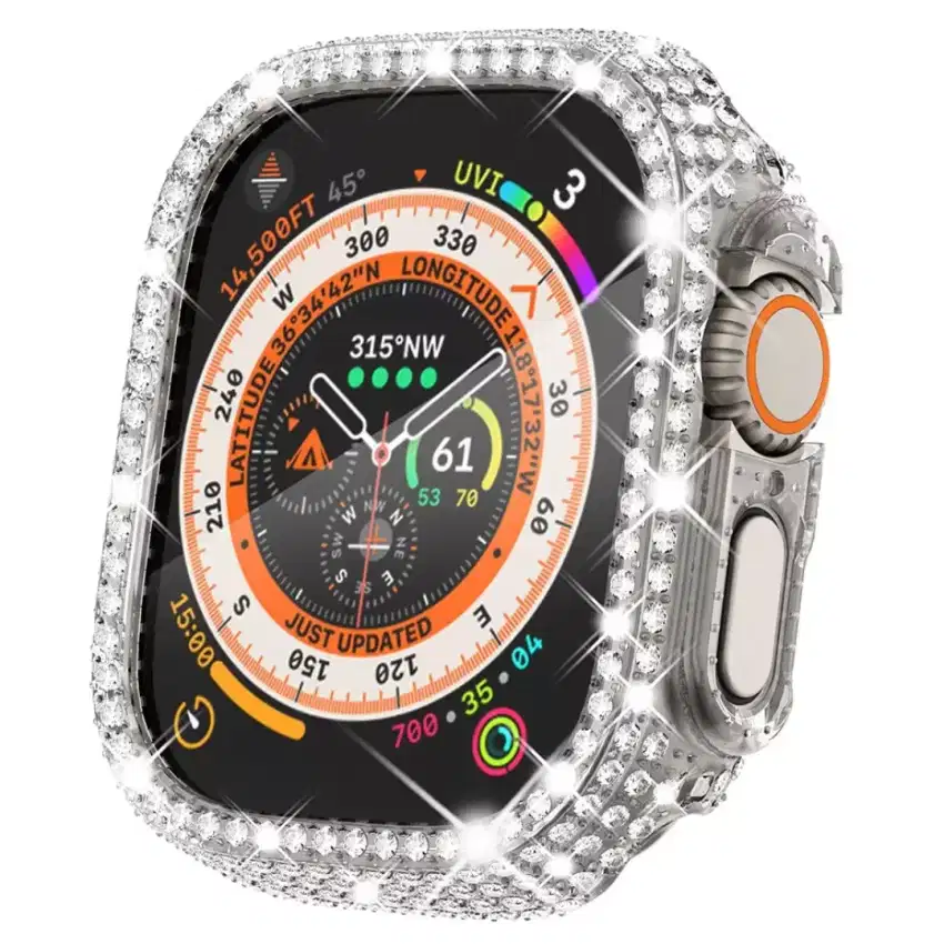 Bumper Diamond Case for Apple watch Ultra8 49mm Blink bumper pelindung