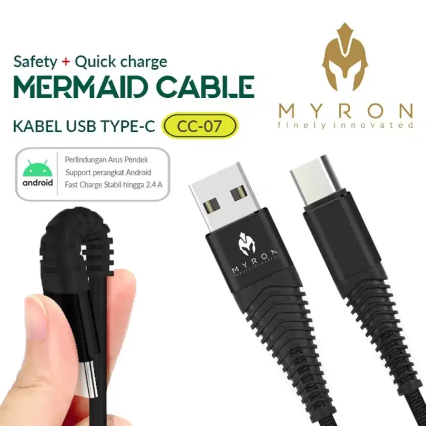 Kabel Data MYRON Mermaid Type C (Rave Cell Sako)