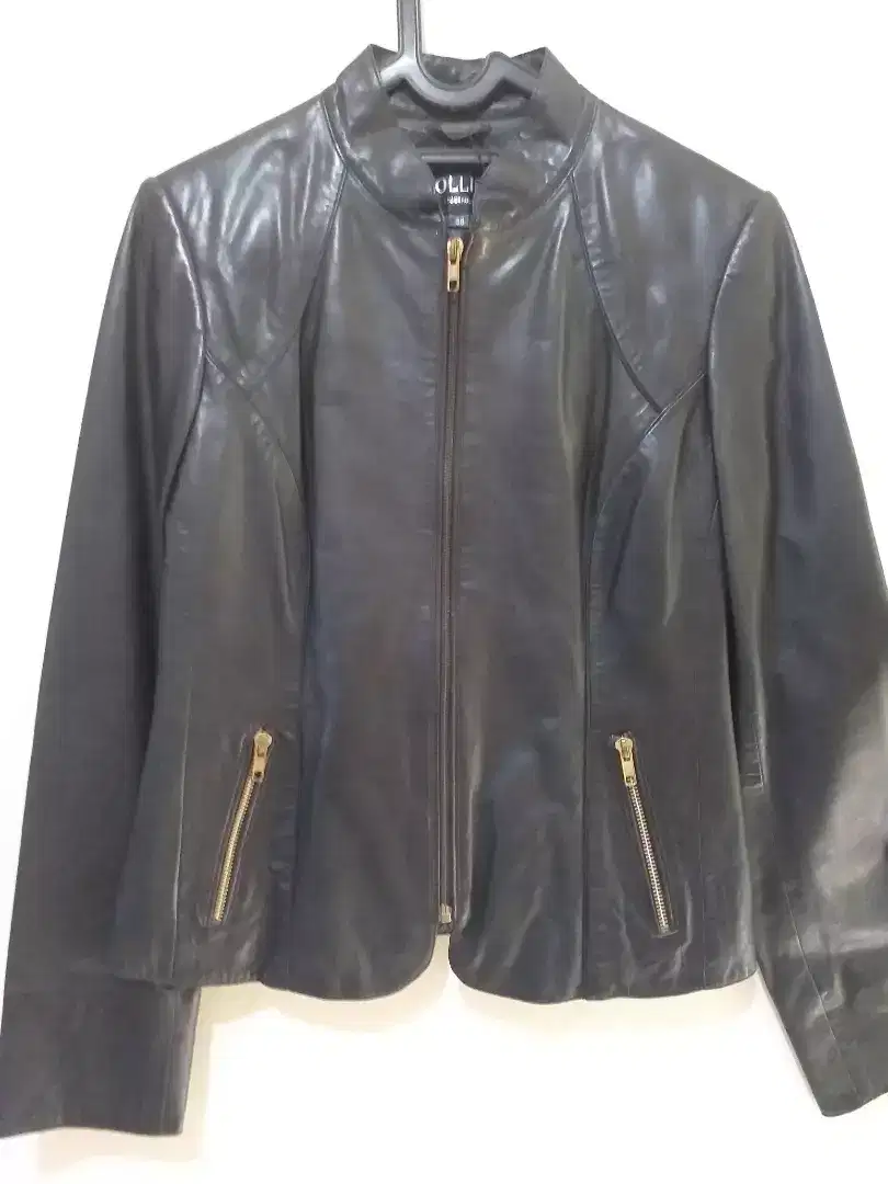 Jaket Kulit Asli Domba Slimfit Made In Pakistan.