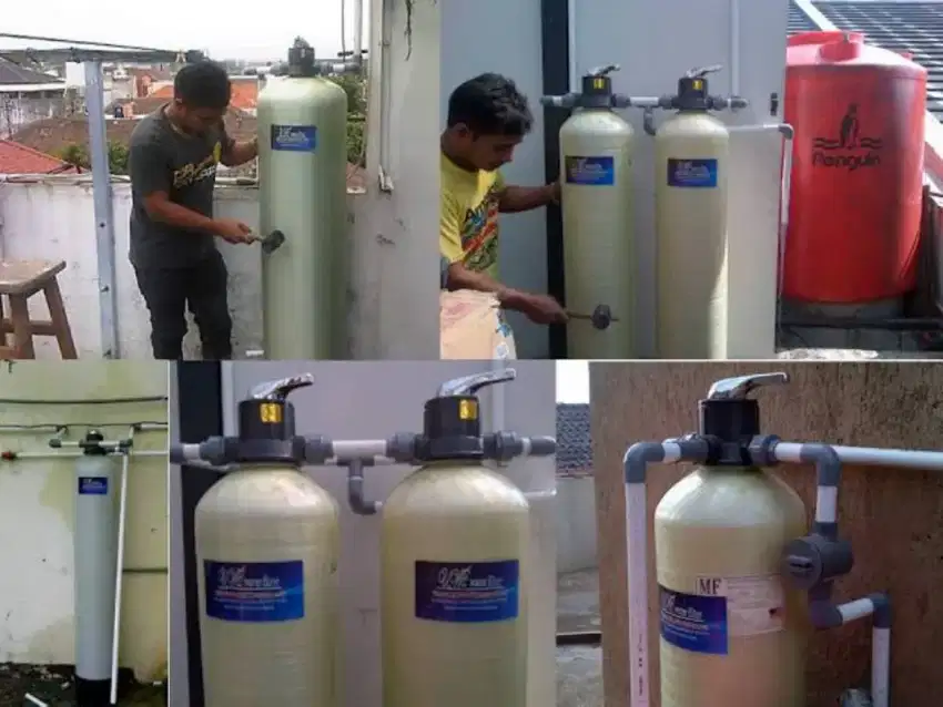 Tukang ledeng pemasangan Filter Air/cuci Filter/pompa/tandon/toren air