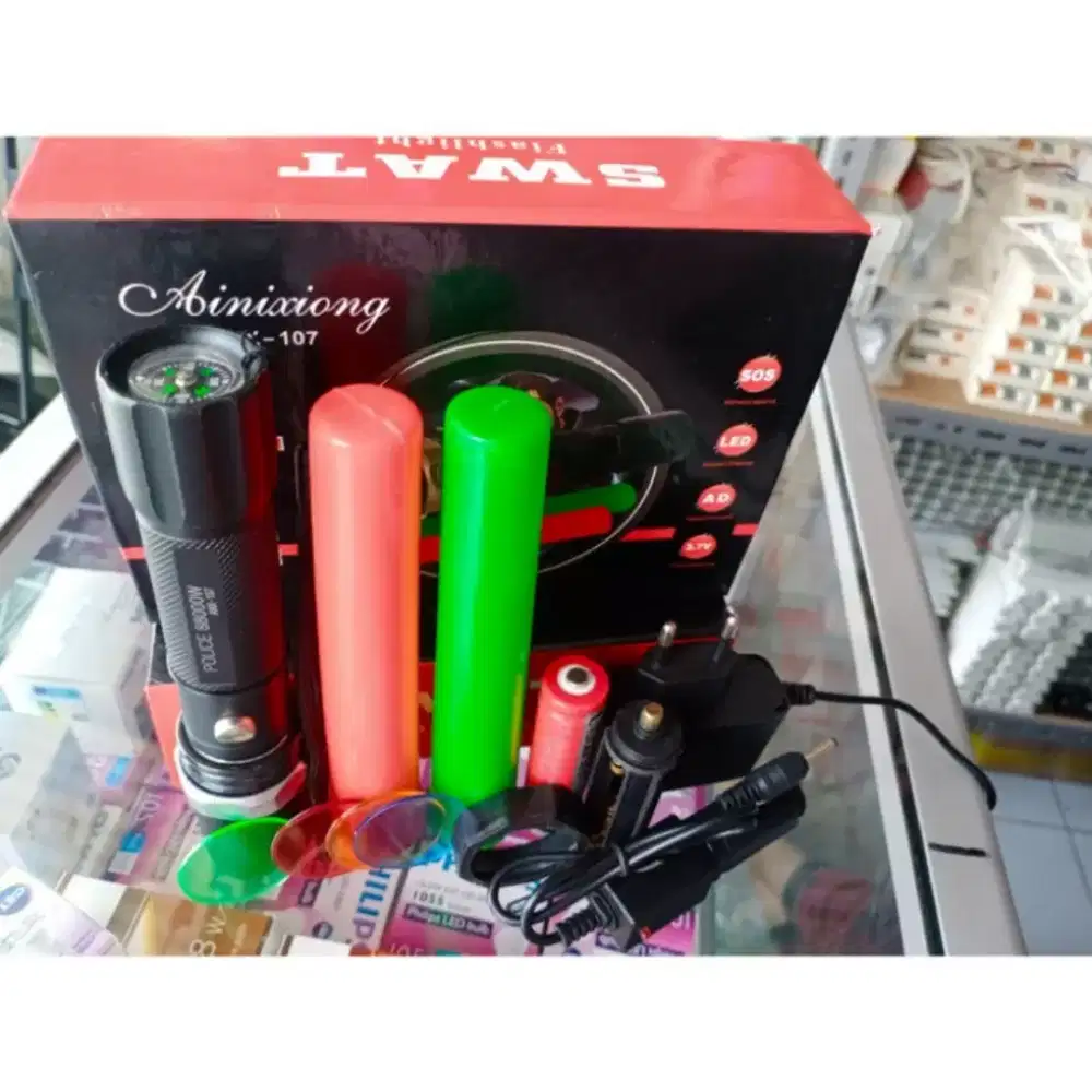 brg bekas dpakai Senter SWAT police-Senter SWAT LED police-SWAT police