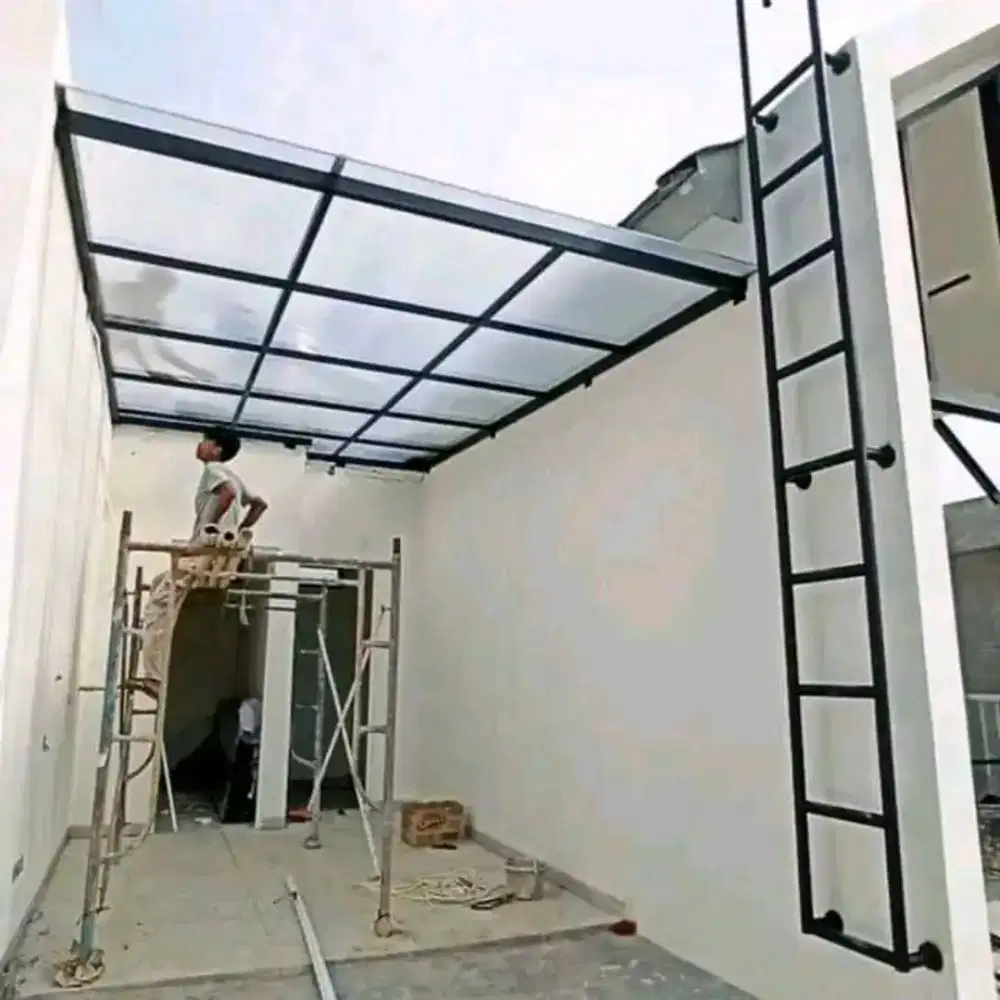Kanopi Besi Minimalis