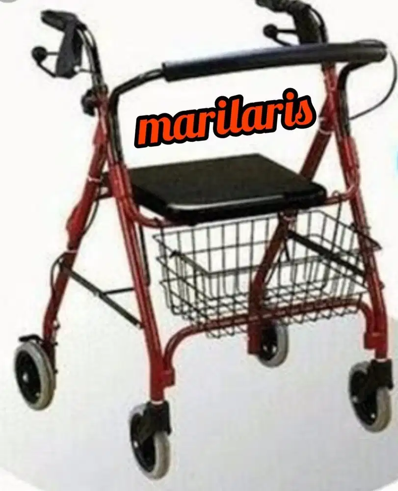 Walker Beroda Rollator Gea FS965LH Alat Bantu Jalan Beroda