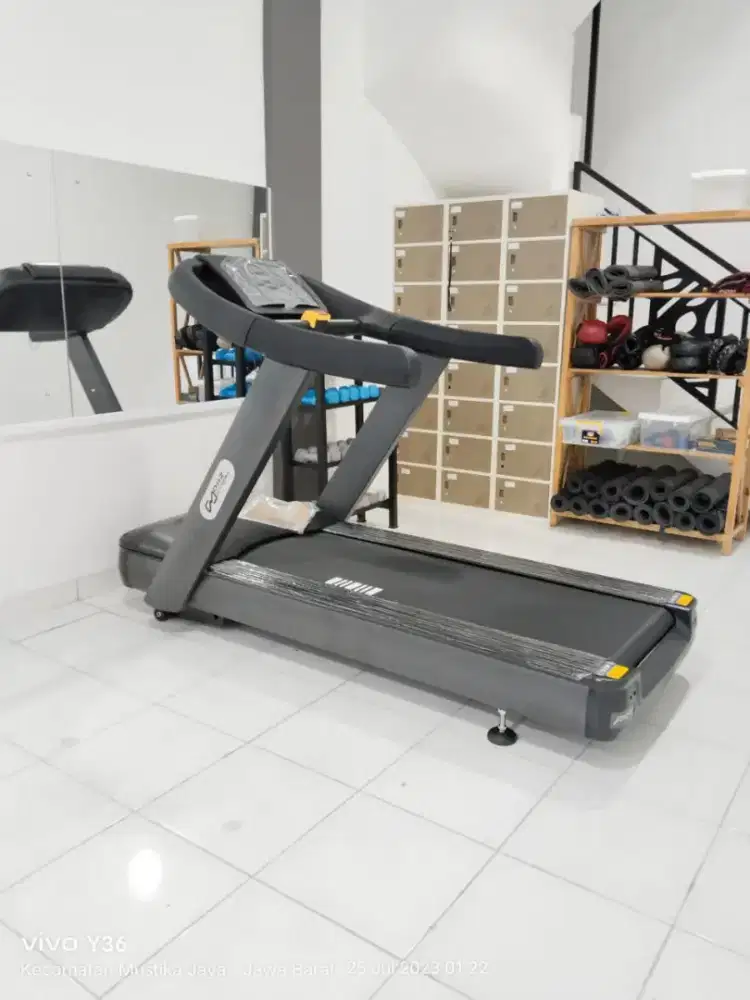 Treadmill elektrik DHZ komersial fitness import