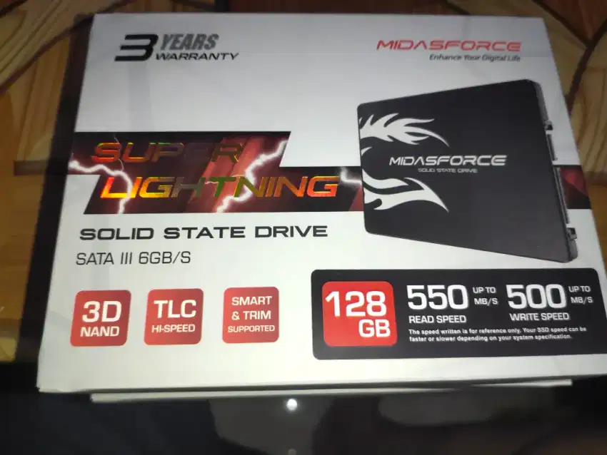 SSD 128 GB,  MIDASFORCE SUPER LIGHTNING