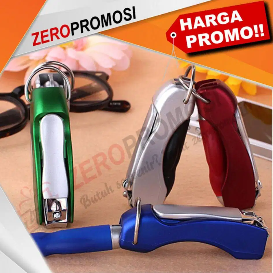 pen gunting kuku hadiah bisnis logo custom