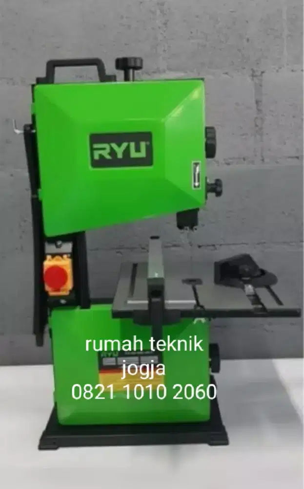 (rumah teknik jogja)mesin band saw ryu 8 inch