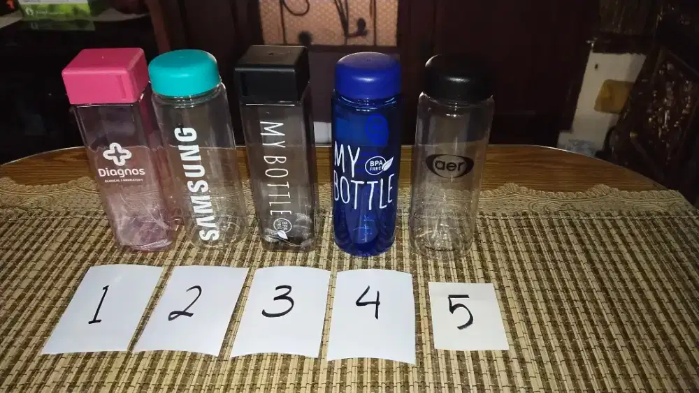 botol air minum plastik