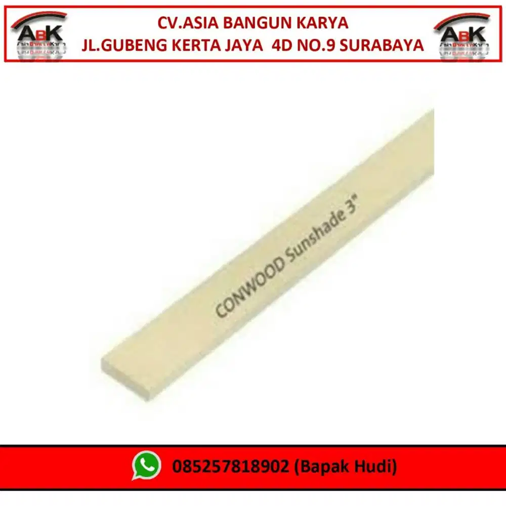 CONWOOD SUN SHADE 3in + JASA PASANG HARGA BEDA