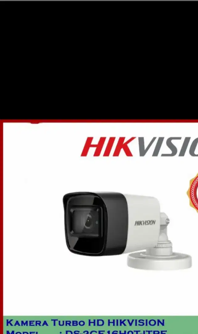 Cctv hikvision 2mp